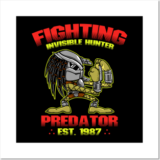 Fighting predator Posters and Art